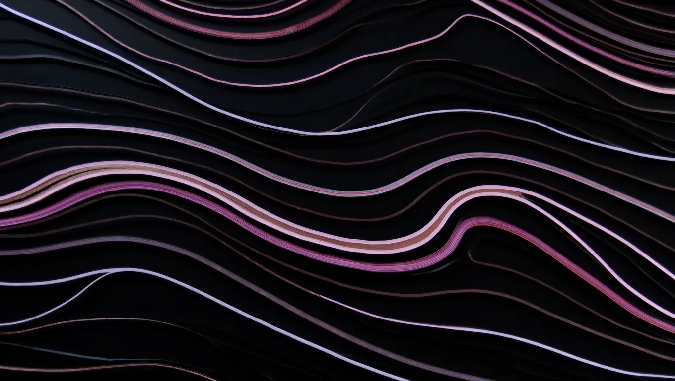 Abstract wave pattern representing natural breathing rhythm